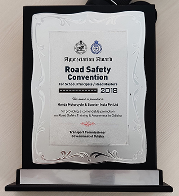 Best Road Safety Convention Award 2018