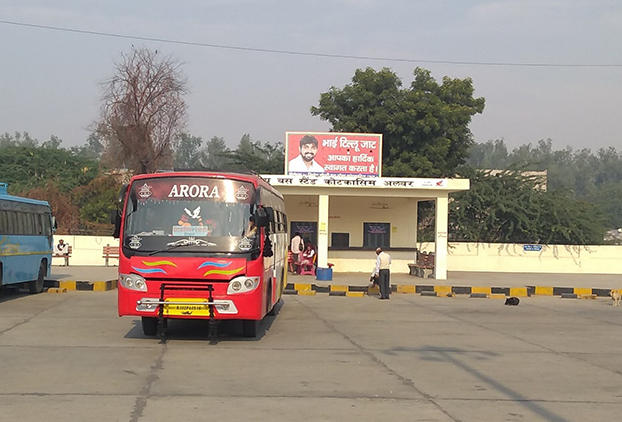 Bus Stand Construction