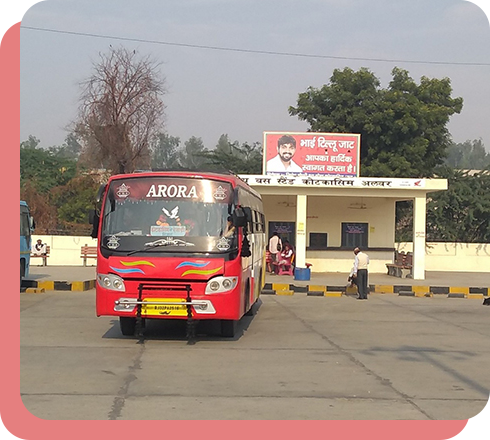 Bus Stand Construction