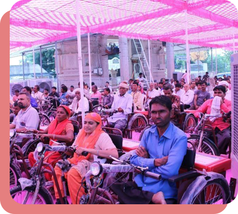 Honda helps Specially Abled People Under ALIMCO project